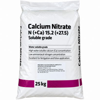 PHÂN BÓN HOÀ TAN CALCIUM NITRATE AGRIMATCO