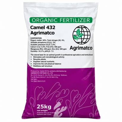 PHÂN BÓN HỮU CƠ KHOÁNG CAMEL 432