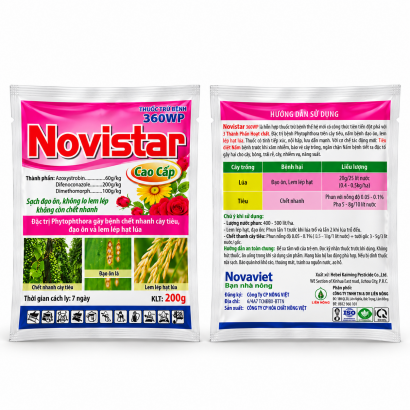 THUỐC TRỪ BỆNH NOVISTAR 360WP