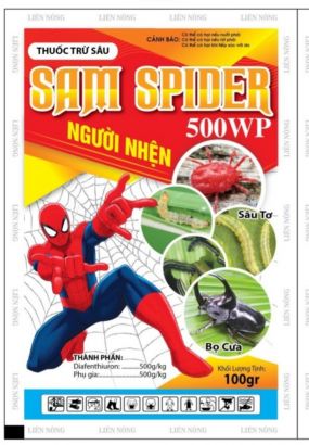 Thuốc trừ sâu, nhện SAM SPIDER 500WP